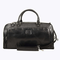 Vintage Leather Gear Bag Black The Premium Classic Duffle