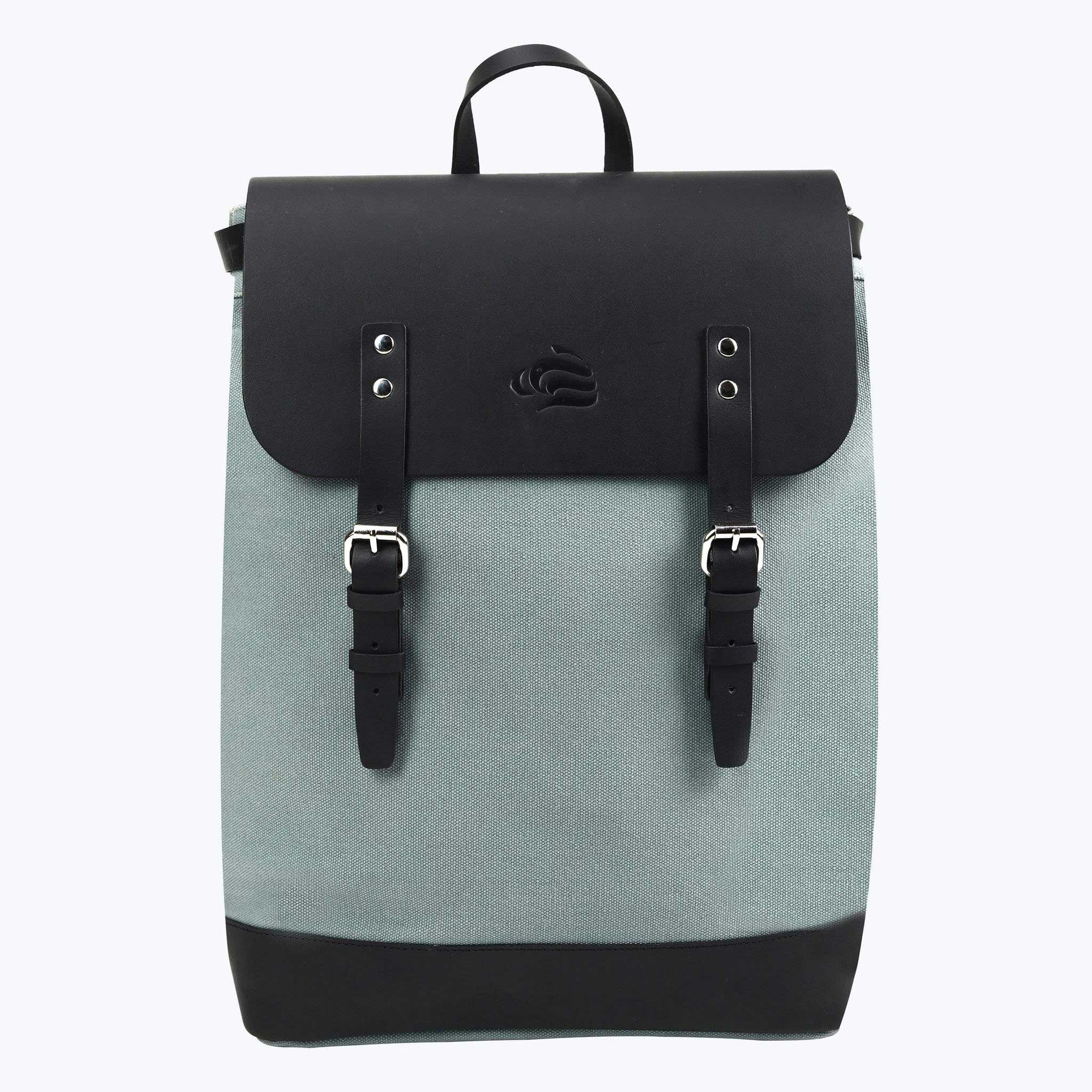 Smart discount leather backpack