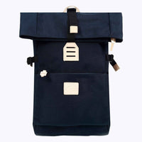Vintage Leather Gear Bag Blue The Urban Backpack